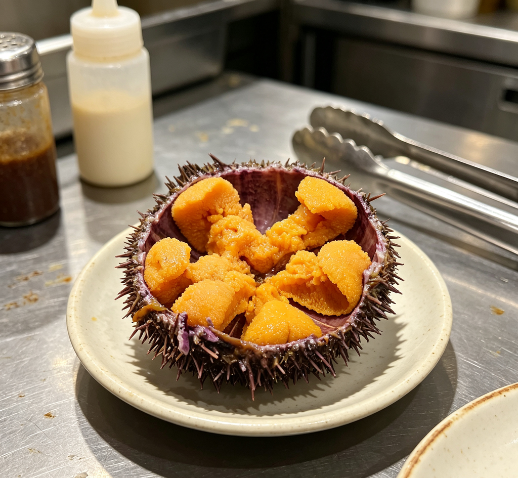 Ocean's Gold: Fresh Sea Urchin Roe Delight