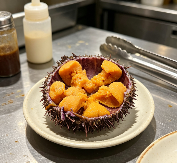 Ocean's Gold: Fresh Sea Urchin Roe Delight