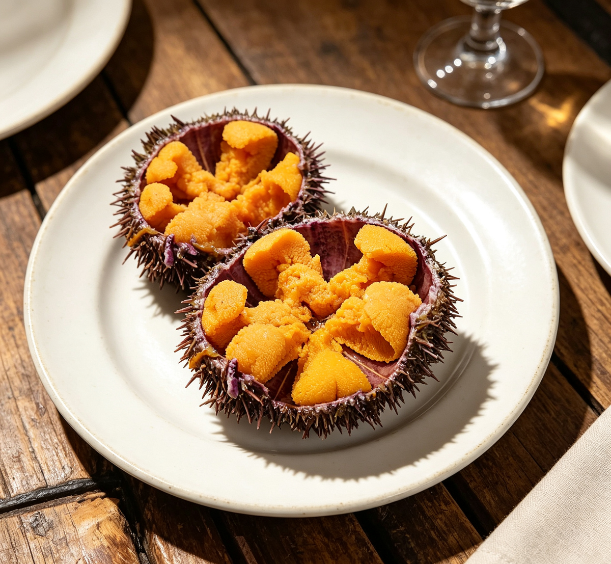 Ocean's Gold: Fresh Sea Urchin Roe Delight