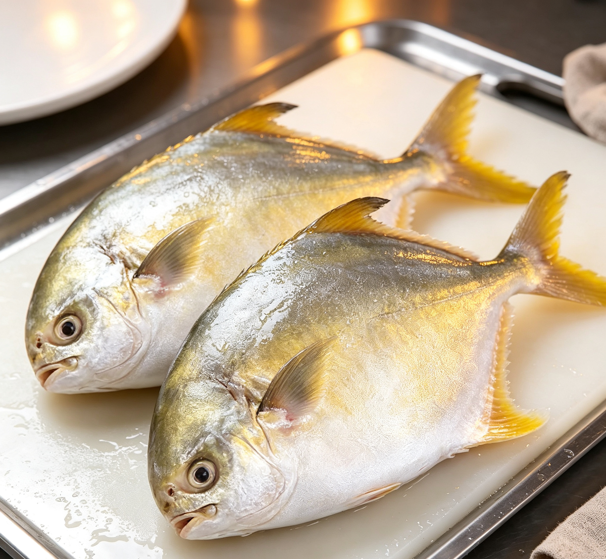 Golden Pomfret: Fresh, Flavorful, and Versatile Delight