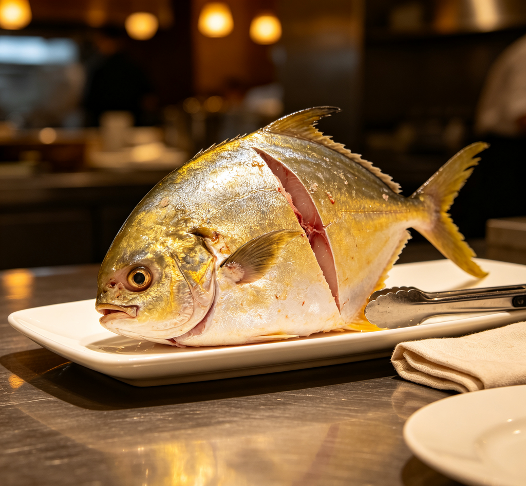 Golden Pomfret: Fresh, Flavorful, and Versatile Delight
